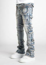 Powder Blue Tactical Stacked Denim