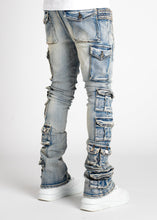 Powder Blue Tactical Stacked Denim