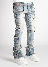 Powder Blue Tactical Stacked Denim