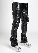 Obsidian Black Tactical Leather Pant