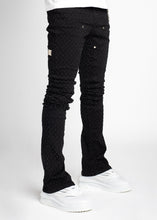 Obsidian Black Laser Denim