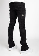 Obsidian Black Laser Denim