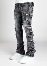 Iron Grey Tactical Stacked Denim