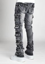 Iron Grey Tactical Stacked Denim