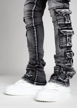 Iron Grey Tactical Stacked Denim