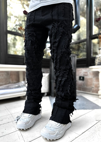 Obsidian Black Mummy Denim