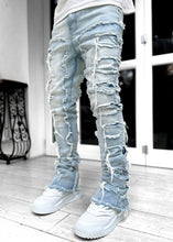 Steel Blue Stacked Denim