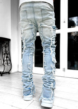 Steel Blue Stacked Denim