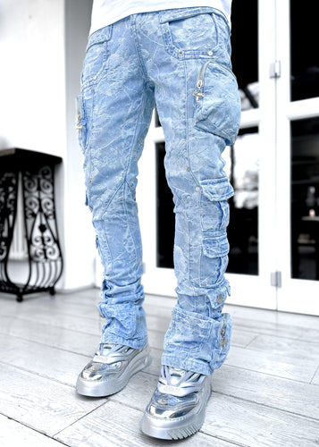 Sky Blue Laser Denim