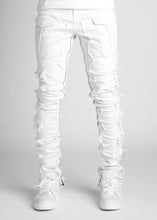 Ghost White  Stacked Denim