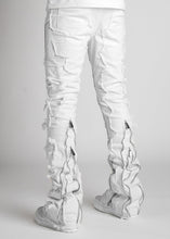 Ghost White  Stacked Denim