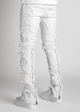 Ghost White  Stacked Denim