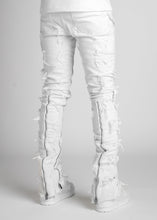 Ghost White  Stacked Denim